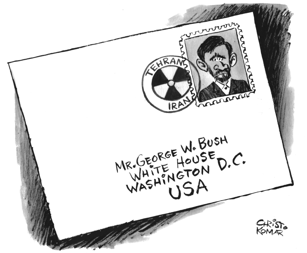 Letter to Bush - B&W