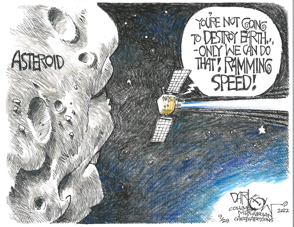 Kick your asteroid