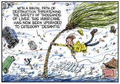 HURRICANE DESANTIS by Christopher Weyant