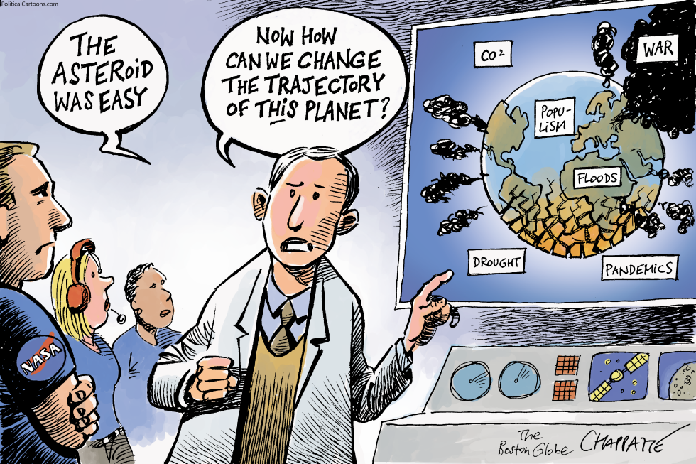NASA knocks an asteroid off course