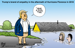 TRUMP'S BRAND OF EMPATHY by Bruce Plante