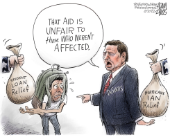 FEDERAL AID by Adam Zyglis