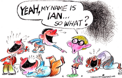 SCARY FEROCIOUS IAN by Randall Enos