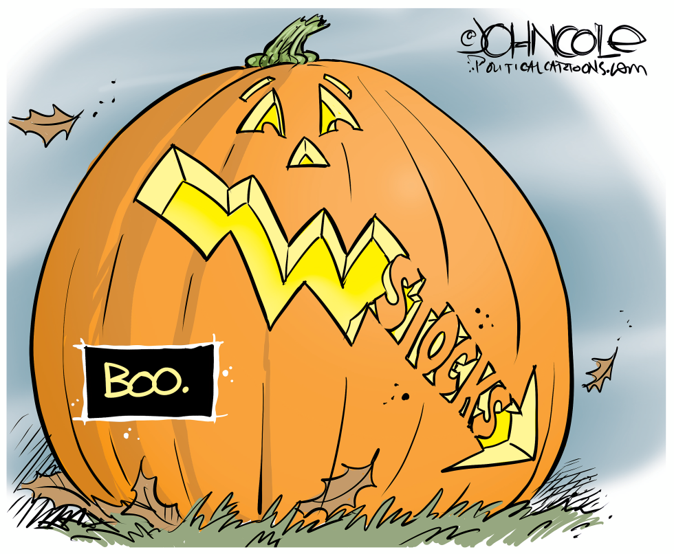 Spooky stock market