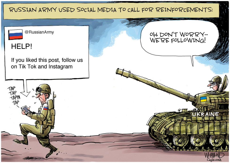 Russian Army Social Media callout