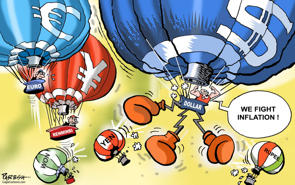 Dollar getting stronger