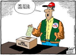 YO SOY EL QUE DECIDE / by Bob Englehart