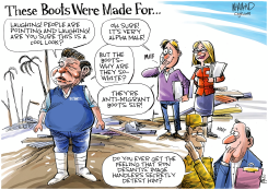 DESANTIS' GO-GO BOOTS by Dave Whamond
