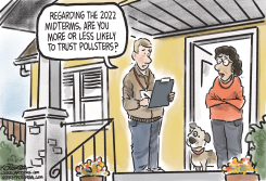 TRUSTING THE POLLS by Jeff Koterba