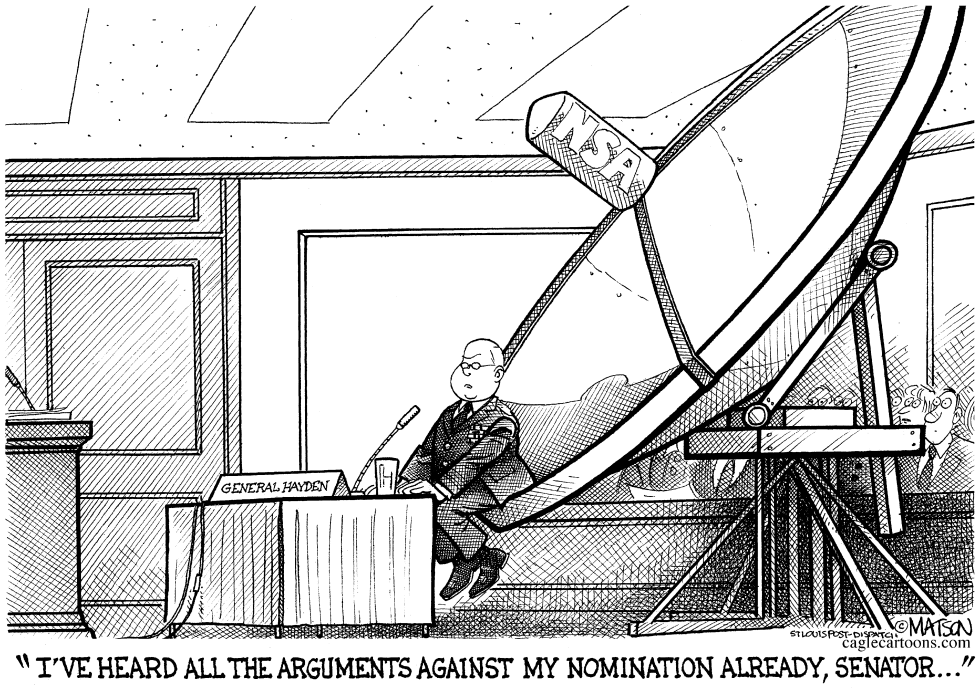 General Hayden's Hearing