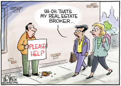 JUST GOT REAL ESTATE by Christopher Weyant