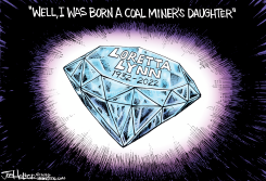 LORETTA LYNN by Joe Heller