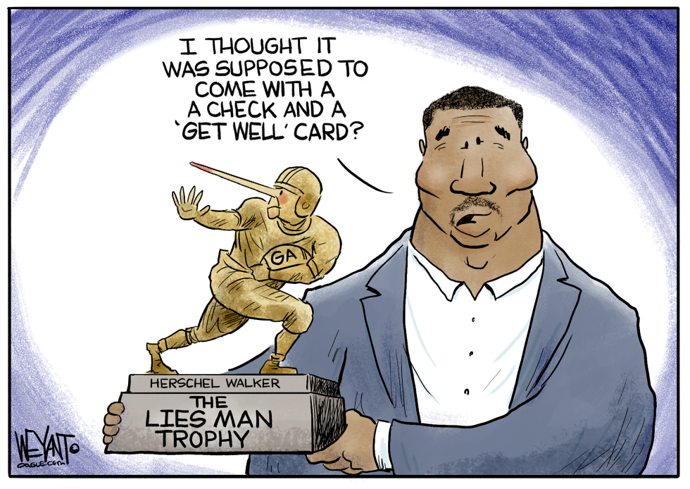 The Lies Man Trophy