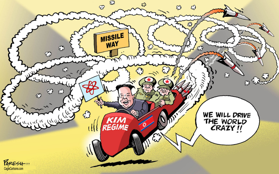 North Korean missile way