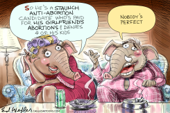 ANTI ABORTION NOBODY’S PERFECT by Ed Wexler
