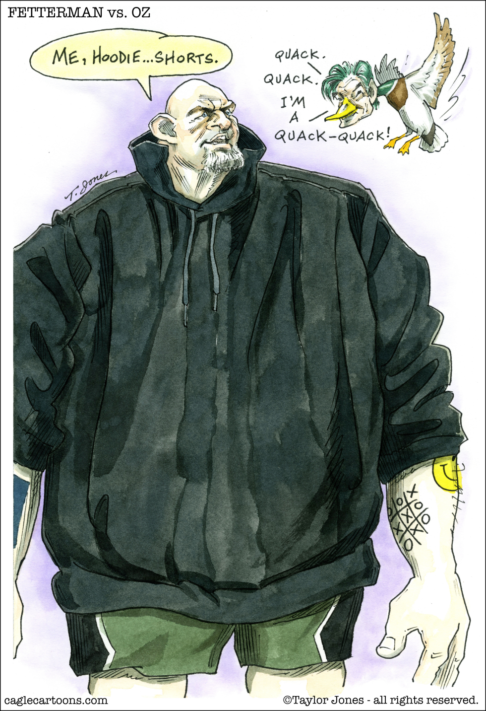 Fetterman versus Oz