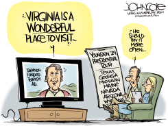 VIRGINIA YOUNGKIN'S TRAVELS by John Cole