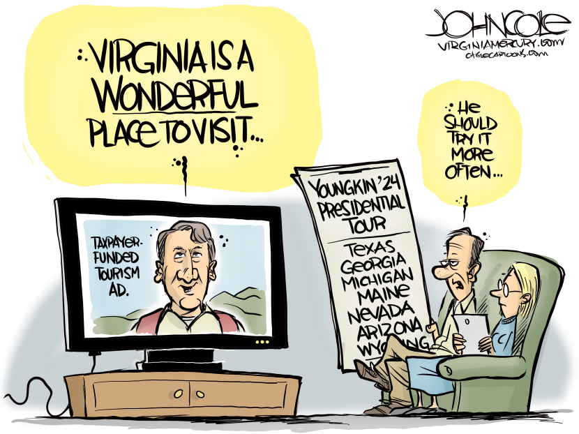 VIRGINIA Youngkin's travels