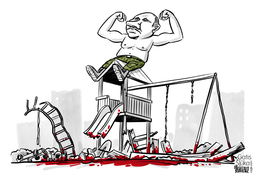 Russia's violence