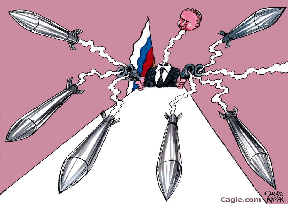 Putin fires missiles
