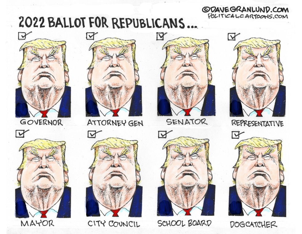 2022 Ballot for Republicans