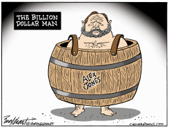 ALEX JONES by Bob Englehart