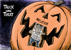 SOCIAL SECURITY INCREASE by Joe Heller