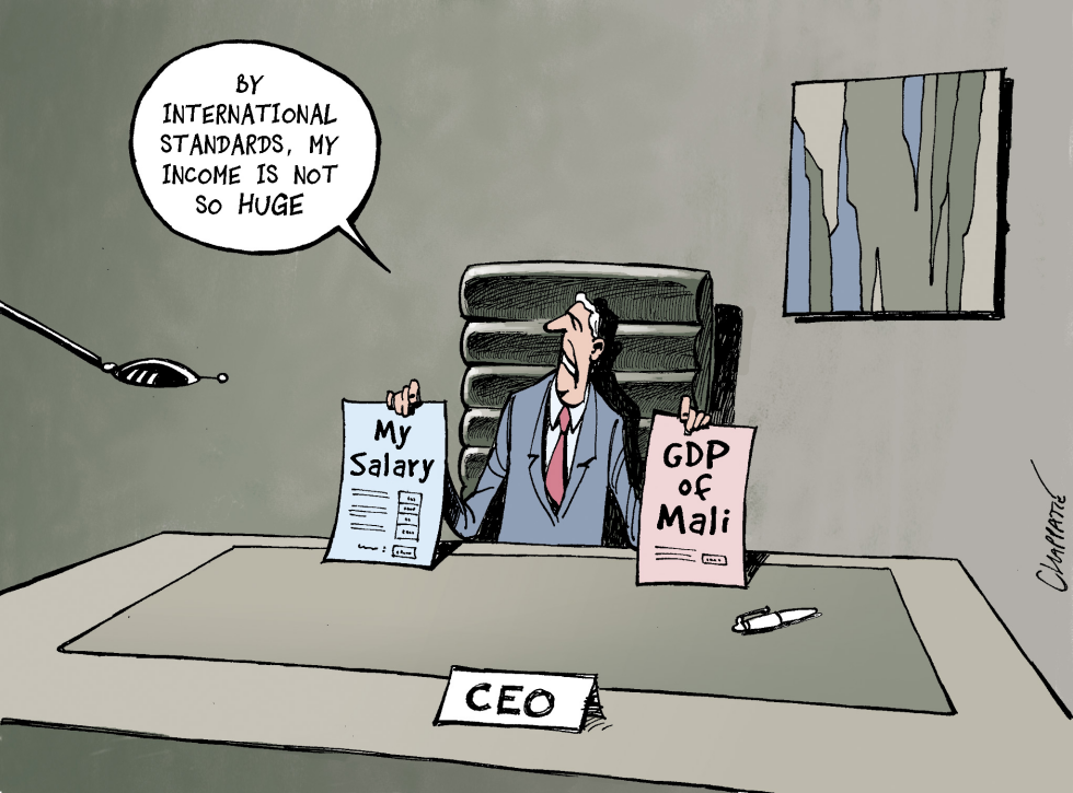 TOP EXECUTIVES SALARY