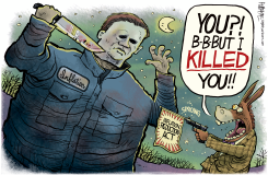 INFLATION HALLOWEEN by Rick McKee