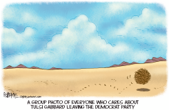 TULSI GABBARD GROUP PHOTO by Rick McKee