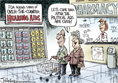 HEARING AIDS by Joe Heller