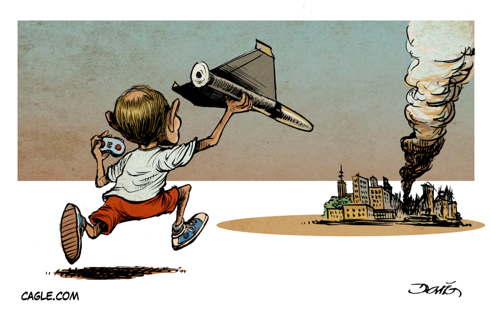 Putin attacking Kyiv with drones
