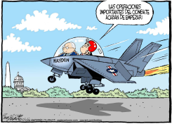 EL GENERAL HAYDEN /  by Bob Englehart