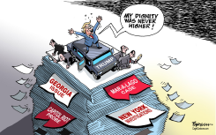 TRUMP LEGAL PROBLEMS by Paresh Nath
