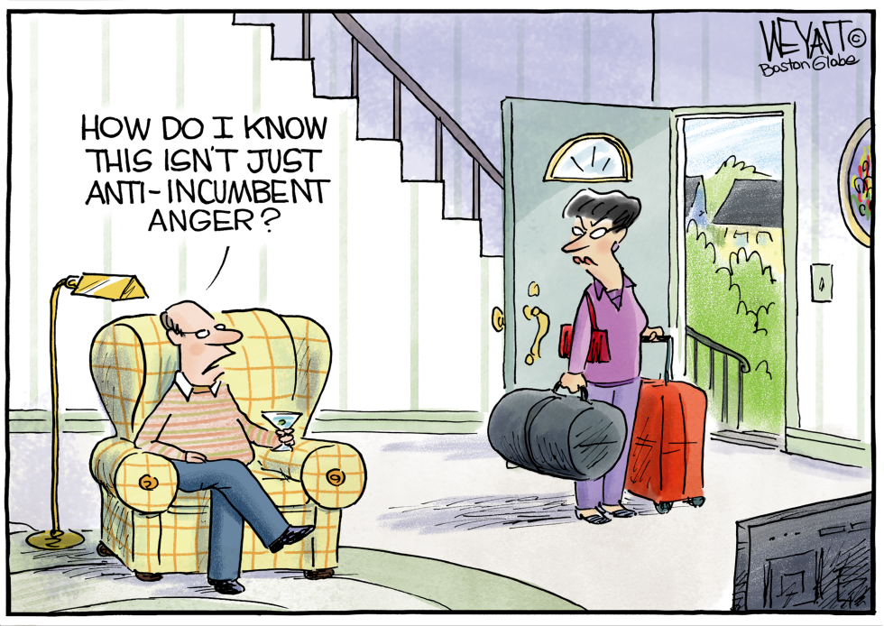 Anti-Incumbent Marriage