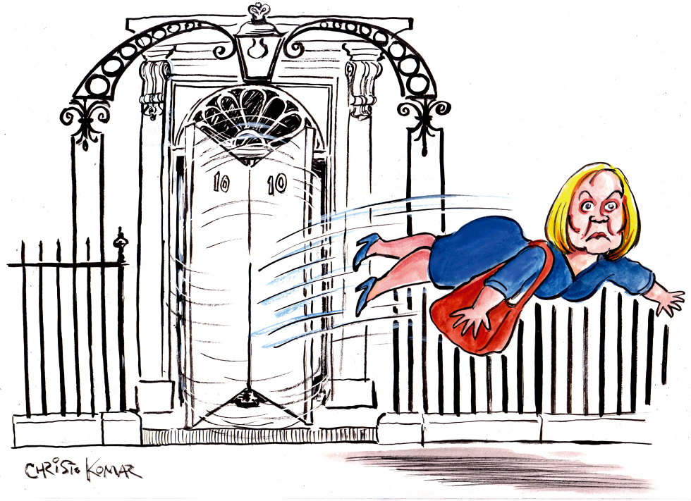 Liz Truss resigns