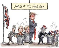 CONSERVATIVE PRIORITIES PART II by Adam Zyglis