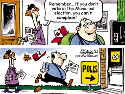 VOTING by Steve Nease