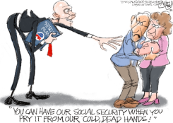 SOCIAL SECURITY  by Pat Bagley