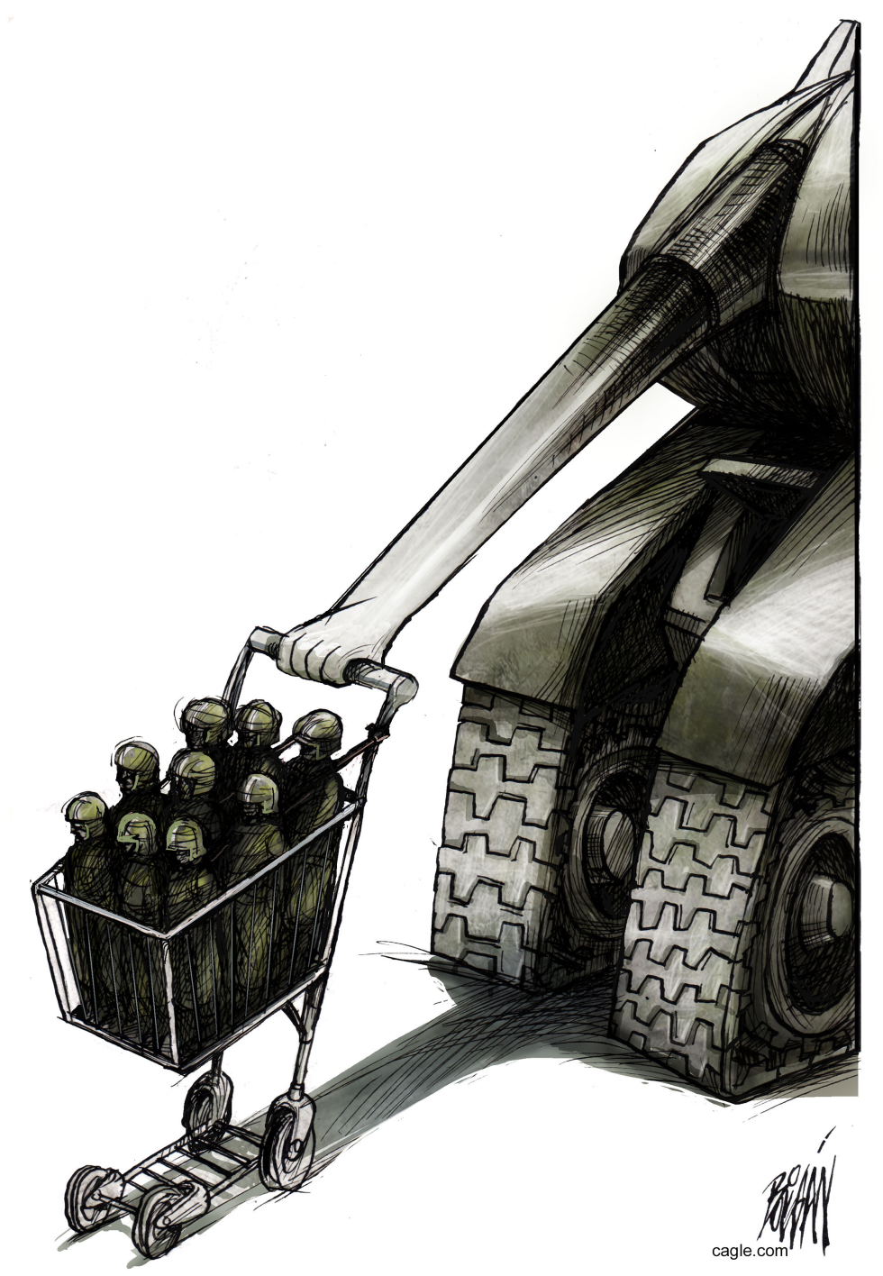 THE WAR AND THE CONSUMPTION OF YOUNG PEOPLE