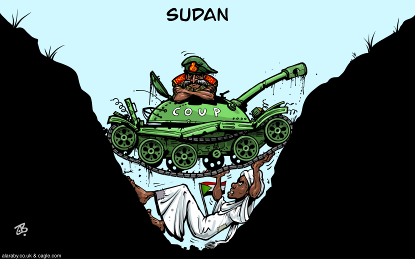 Sudan coup anniversary