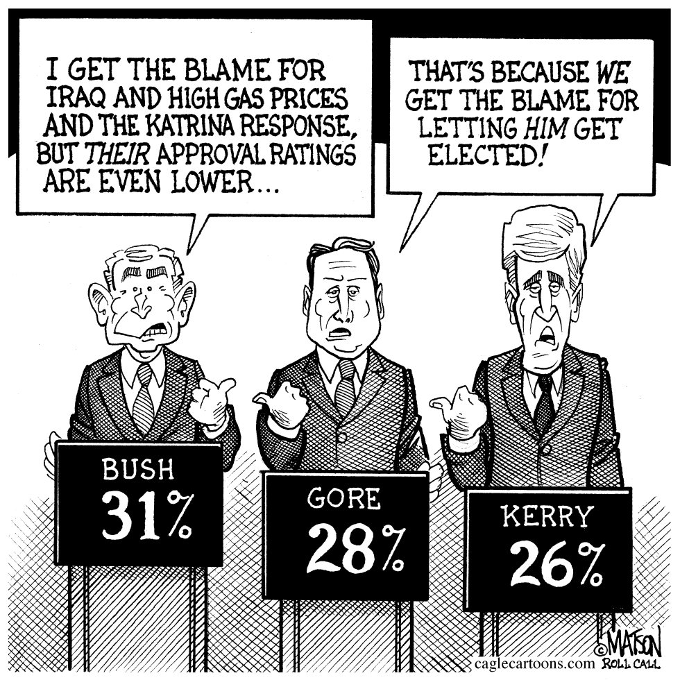Low Approval Ratings Trifecta