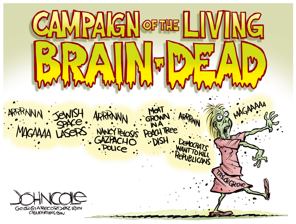 Marjorie Taylor-Greene MAGA zombie