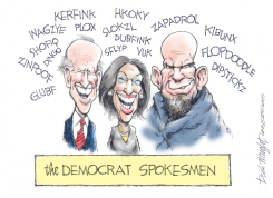 DEMOCRAT SPOKESMEN by Dick Wright
