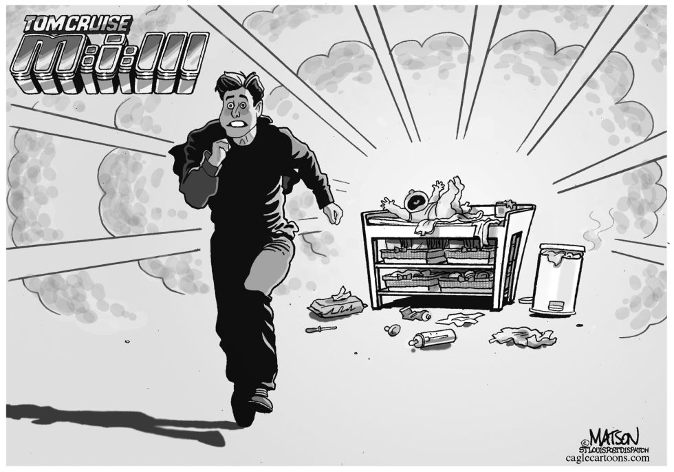  TOM CRUISE'S NEW MISSION IMPOSSIBLE-GRAY by RJ Matson