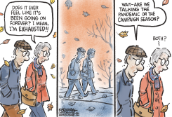 THE LONG CAMPAIGN (AND PANDEMIC by Jeff Koterba