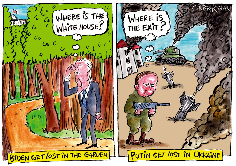 Biden and Putin get lost