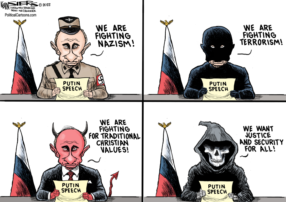 Putin's Spells it Out