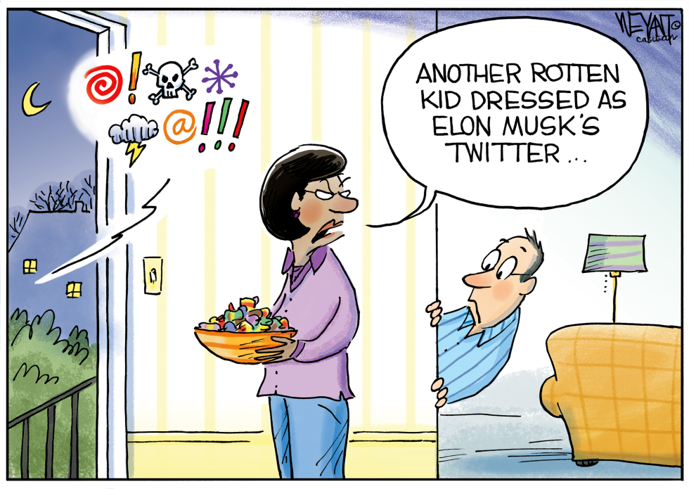 Musk's Twitter Halloween