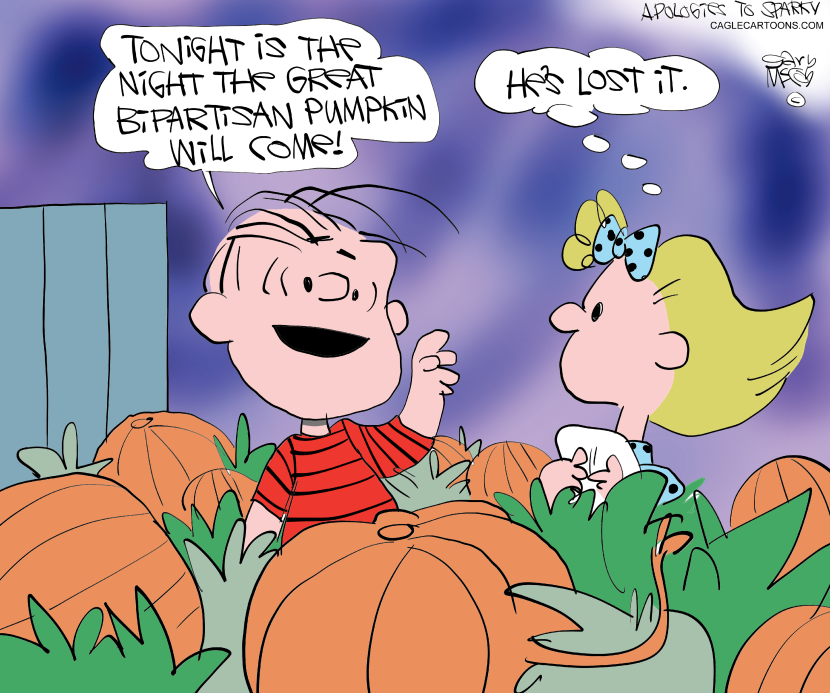 Bipartisan Pumpkin